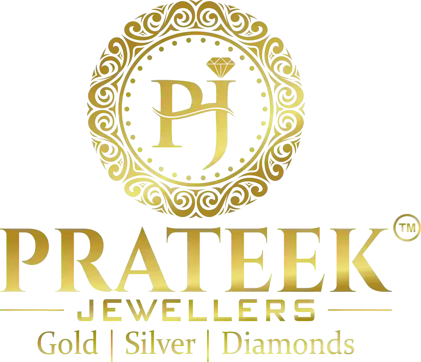 Prateek Jewellers Logo