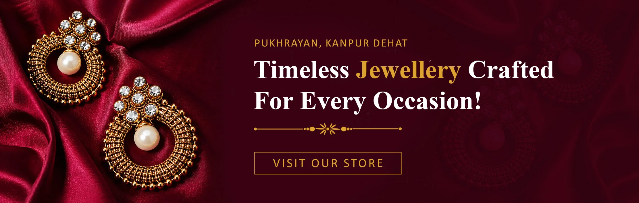 Bridal jewellery collection banner – Prateek Jewellers